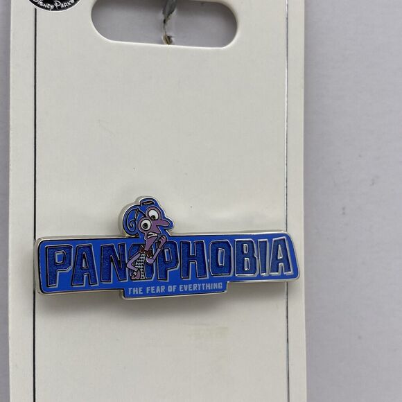 Disney Parks Pin Pixar Inside Out "Panophobia" The Fear of Everything Trading OE - Picture 3 of 4
